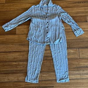 Soma Cool Nights Button Up Pajama Set
